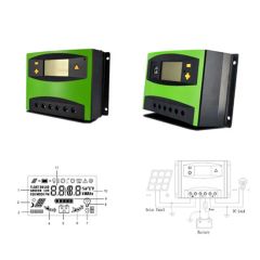 12V 24V 48V 50A 60 AMP Pump Controllers Regulator PWM Solar Panel Charge Controller for PV Module System with WiFi - Image 4