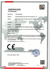 CE certificate of Changzhou Perfect Import and Export Co., Ltd. – certificate photo, supplier certificates section