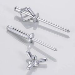 Tri-Grip Rivets, Aluminum Blind Rivets, Tri-Grip Boat and Kayak Rivets, Tri-Fold Rivets, Bulb Style Rivets - Image 6
