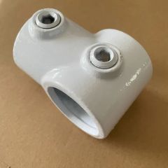 Pipe Connector Malleable Iron Railing Structural Short Tee Pipe Clamps - Image 5