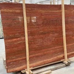 Elegant Red Travertine Tiles for Stylish Interior Design Color Red Factory Yes Origin China Trademark XJL Thickness 18mm - Image 3