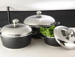 Cheap 23 PCS Aluminium Die Cast Kitchen Non Stick Cookware Set - Image 4
