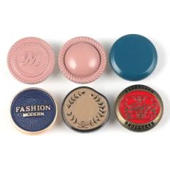 Unique Design and Color Plaiting Press Fastener Custom Logo Metal Snap Button for Fashion Clothing Accessory - Shenzhen Zonesun Industry Co., Ltd