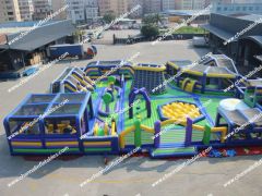New Original Design Inflatable Theme Park Obstacle Course Indoor Playground - Image 6