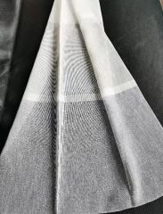 100% Polyester Yarn-Dyed Linen Look Curtain - Image 3