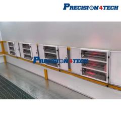 Car Polishing Room Car Body Repair Equipment Origin China Condition New Model Pre-Dde1 Logo Customized Type Spray Booth Certification - Image 5