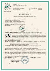Certificate1 certificate from Shandong Lijian CNC Machinery Co., LTD