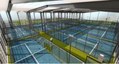 China Factory Sound-Insulating Padel Court with Roof for Environmental Optimization - Qingdao Luckin Sports Factilities Co., Ltd