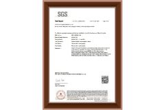SGS certificate from Taizhou ATS Optical Material Co., Ltd.