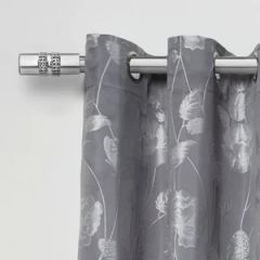Durable Curtain Rods Set Telescopic Curtain Rods Adjustable Length Metal Poles - Image 2