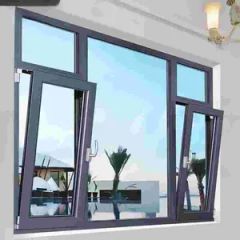 Energy-Efficient Environmentally Metal Window Aluminum Single Hung Window - Image 2