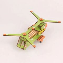 Wooden 3D Puzzle Small Toy DIY Science Experiments Toy - Image 3