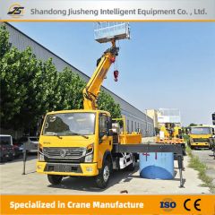 Aerial Work Vehicle for Warehouse Rack Maintenance 25m High-Altitude Operation Truck - Image 3