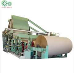 Best Price Fourdrinier Craft Kraft Liner Wheat Straw to Kraft Paper Machinery Paper Crafts Making Machine - Image 4