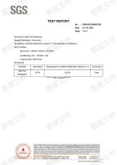 ASNZS 2588:2018 certificate from Guangzhou Titan Commercial Co., Ltd.