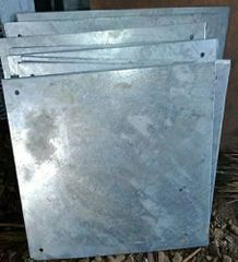 Galvanized Iron Earthing Plates Shape Square Color Silver Finish Polished Plate Thickness 4mm Material Galvanized Iron Usage/Application Earthing and Electrical - Image 1
