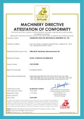 CNC ROUTER certificate from Shandong Dadi Cnc Mechanical Equipment Co., Ltd.