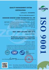 ISO9001 certificate from Shenzhen Winfor Canbo Technology Co., Ltd.