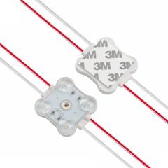 Waterproof DC 12V LED Module SMD 2835 with Injection 4 Lens White LED Module for Advertising Light Box - Image 3