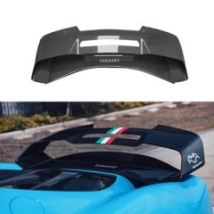 for Ferrari 296 OEM Style Dry Carbon Fiber Rear Wing Rear Spoiler - Qingyuan Huazhongye Auto Accessories Co., Ltd