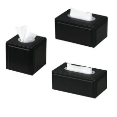 Factory Price Wholesale Custom Logo Crocodile Leather Texture Tissue Boxes - Image 3