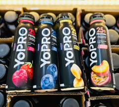HIGH PROTEIN MILK SHAKE YoPRO CHOCOLATE & VANILLA MILK SHAKE 250ML | 25G PROTEIN MILK SHAKE ON SALE - Image 2