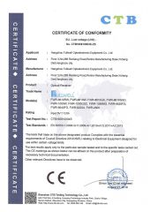 Optical Receiver CE-LVD certificate from Hangzhou Fullwell Optoelectronic Equipment Co., Ltd.