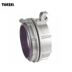 W/Bonding Rigid Watertight Hubs Zinc Die Cast Model NO. Hub Head Type Round Trademark TUNZEL HS Code 7307990000 Specification 1/2"-2" - Image 5