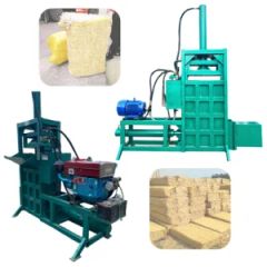 Diesel Engine Corn Silage Hay Bale Making Compressing Baling Machine Silage Balers - Image 1