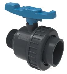 Compact PVC Ball Valve Pn16 for Greenhouse Micro Irrigation PE Pipe Fitting Accessories - Image 3