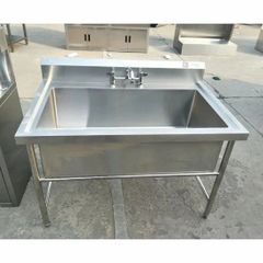 Stainless Steel Hand Wash Basin Finish Matt Durability High Steel Grade SS 304 Performance Efficient Mounting Type Wall - Image 6