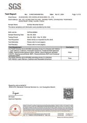 SGS certificate from Zhangzhou XDS Modular Building Co., Ltd.