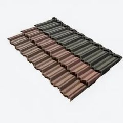 Decorative-Protection 2.08 Tile Per Sqm Classic Stone Coated Residential Metal Roof Tile - Image 2