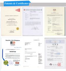 Certificates certificate from Dmantis Sports Goods Co., Ltd.