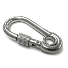 Rigging Hardware Hook Stainless Steel Spring Snap Hooks with Eyelets and Screw Nuts - Image 3