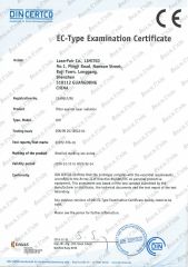 CHP -CO2 Laser Safety Glasses Meet CE EN207 DIN CERTCO certificate from LaserPair Co., Limited