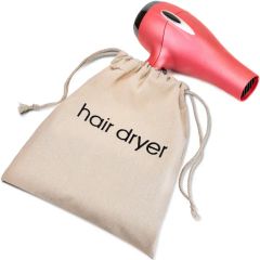 Custom Logo Silk Screen Print Organic Cotton Muslin Bags Double Shopping Pouch Canvas Drawstring Bag Dust Bag - Image 5