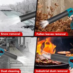 Powerful Electric Snow Blower for DIY Winter Projects and Home Use - Image 2