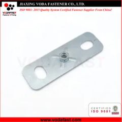 Customized Steel Base Plate with Nut Zinc Plated - Image 4
