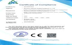CE Certificate certificate of Shenzhen Jialianda Welding Equipment Co., Ltd. – certificate photo, supplier certificates section