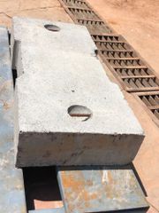 Precast Concrete Slabs Color Any Shape Rectangle Material Concrete Coverage Area 900x600 Thickness 100/150/200mm Size - Image 1