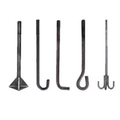 Steel Structure 7-Shaped and 9-Shaped Hot-DIP Galvanized Anchor Bolt for Bridge Industry - Handan Daxin Fastener Manufacturing Co., Ltd