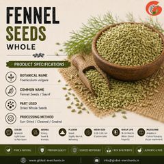 Fennel Seeds | Indian Fennel Seeds | Organic & Conventional | Premium Quality | Bulk Export Supplier - Image 1