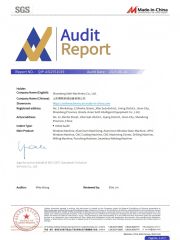 SGS certificate from Shandong Seth Machinery Co., Ltd.