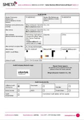 Sedex CAPR certificate of LILING LUTAOYUAN CERAMIC CO., LTD. – certificate photo, supplier certificates section