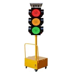 Factory Direct Sales Urban and Rural Waterproof Grade IP66 120lm Solar Powered Temporary Traffic Signal Lights - Image 1