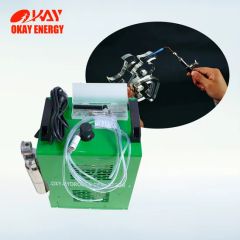 Used Glass Edge Polishing Machines Color Green Condition New Noise Level Low Parts Gas Torch Model NO. OH100 Rated Power - Image 4