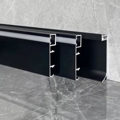Aluminum Alloy Baseboard LED Channel Corner Strips for Flooring Lighting LED Profile - Image 4