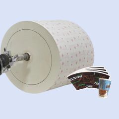 Food Grade PE Coated Paper Roll Raw Materials Paperboards MOQ 5tons Veins Plain Origin China Trademark LK Weight 150~320g - Image 2