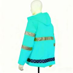 Light Weight Waterproof Raincoat Reflective Work Wear Certification CE Gender Universal Model NO. KRC010 Color - Image 5
